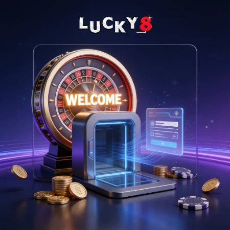 Création de compte Lucky8 Casino